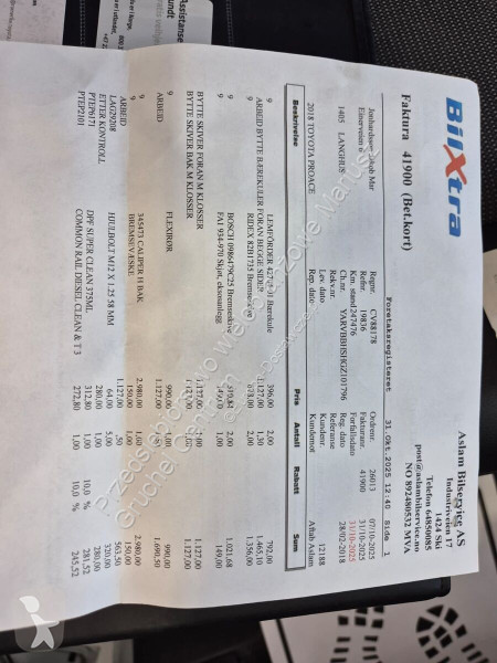 Furgoneta Toyota ProAce 1.6 AUTOMAT / 1 OWNER /...