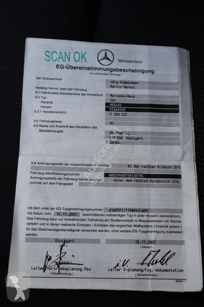 عربة نفعية Mercedes CDI C-Klasse