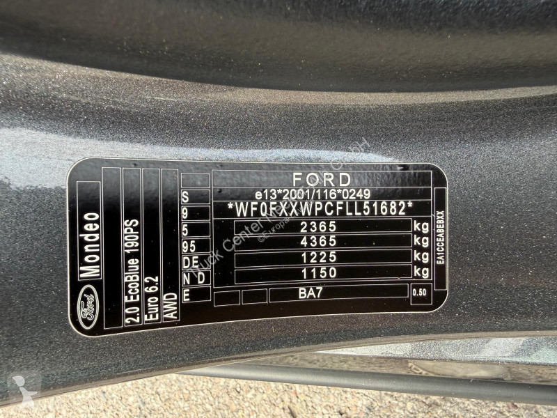 Véhicule utilitaire Ford Turnier Titanium 2.0...