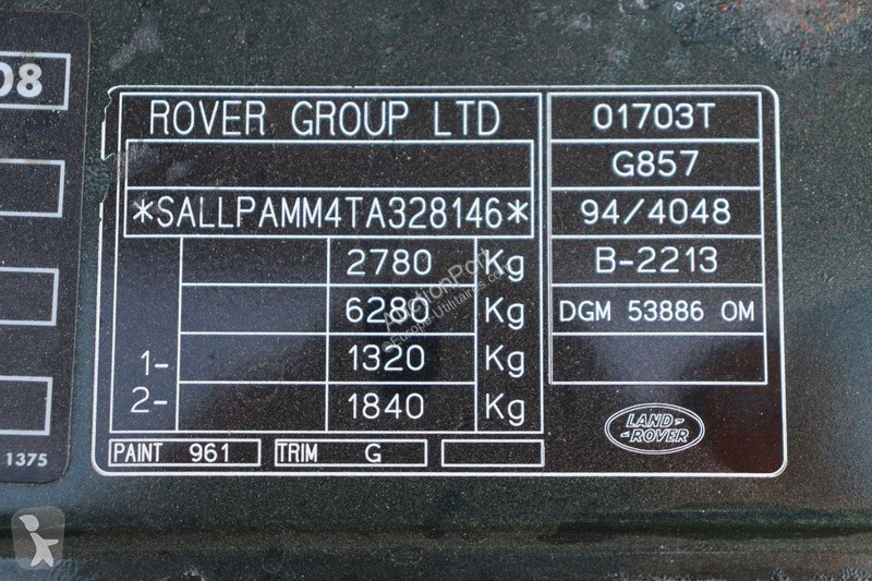 Véhicule utilitaire Land Rover