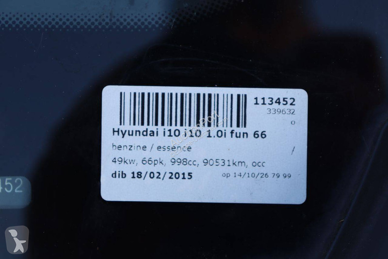 Bedrijfswagen Hyundai i10