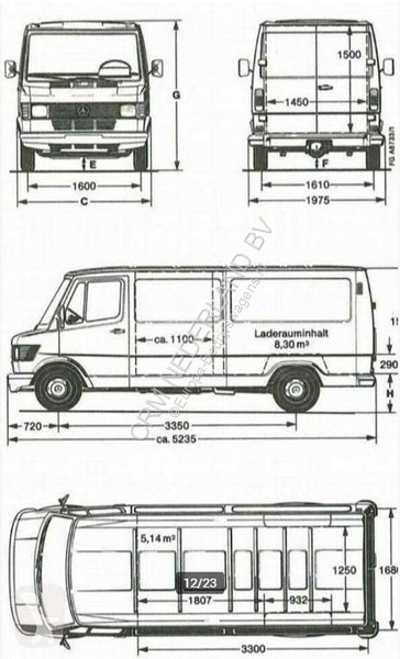 Véhicule utilitaire Mercedes 310 A | BENZINE |...