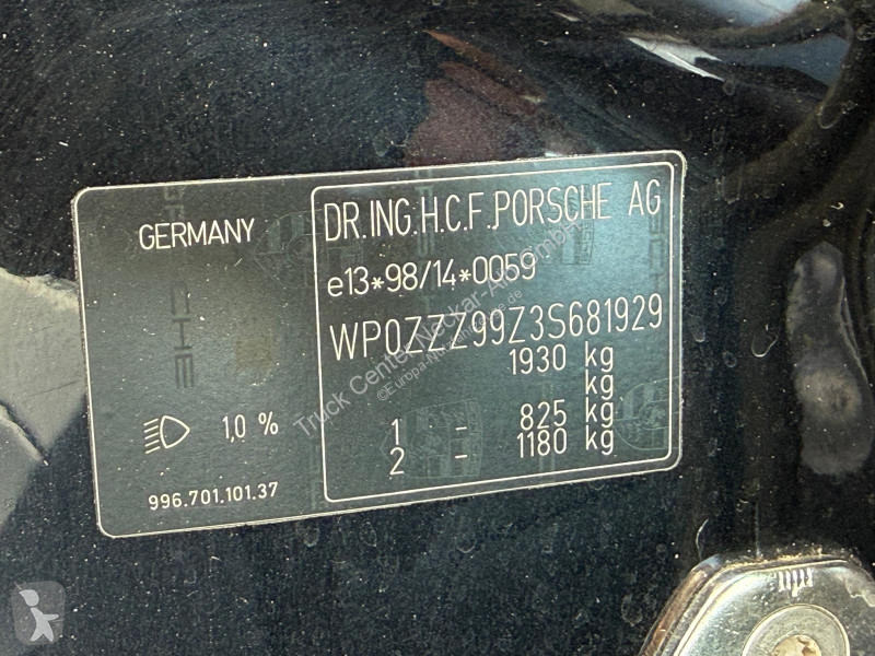 Véhicule utilitaire Porsche 911 996 Turbo WLS...