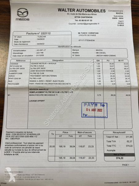 Samochód dostawczy Mazda II 2.2 MZR-CD 163ch...