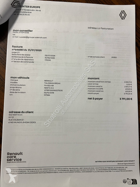 Bedrijfswagen Renault 1.6 dCi 160ch BVA...