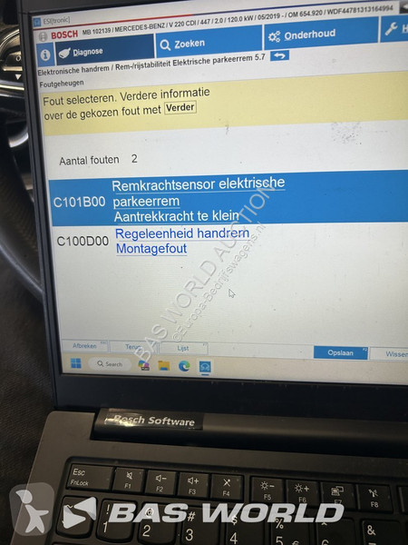 Bedrijfswagen Mercedes V-Klasse d V-Klasse