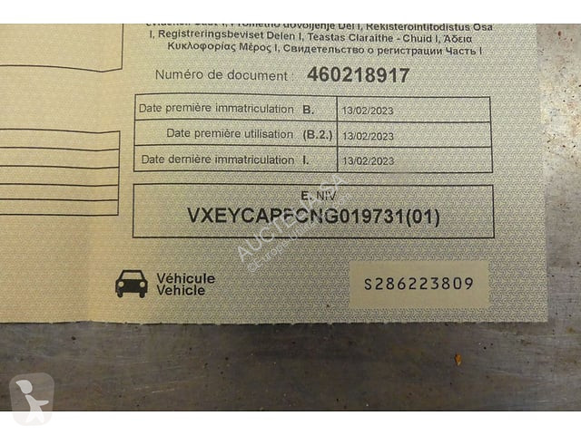 Véhicule utilitaire Opel