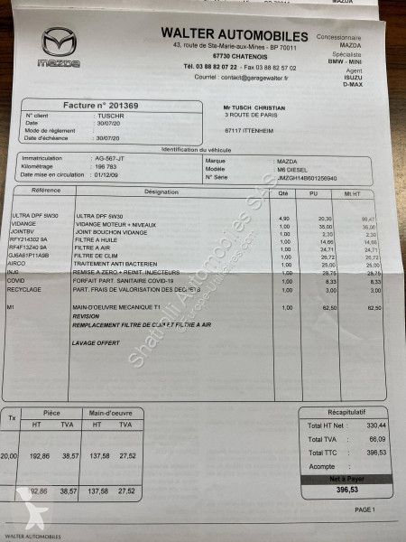 Samochód dostawczy Mazda II 2.2 MZR-CD 163ch...