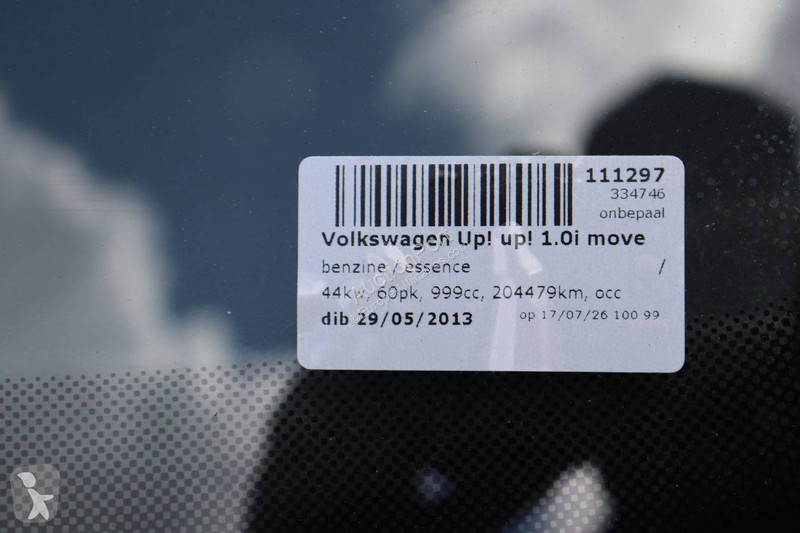 Furgoneta Volkswagen  up!