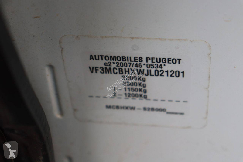 Užitkové vozidlo Peugeot