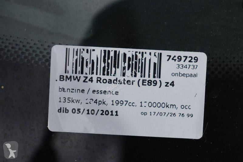 BMW  Z7 Transporter