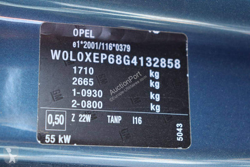 Haszongépjármű Opel
