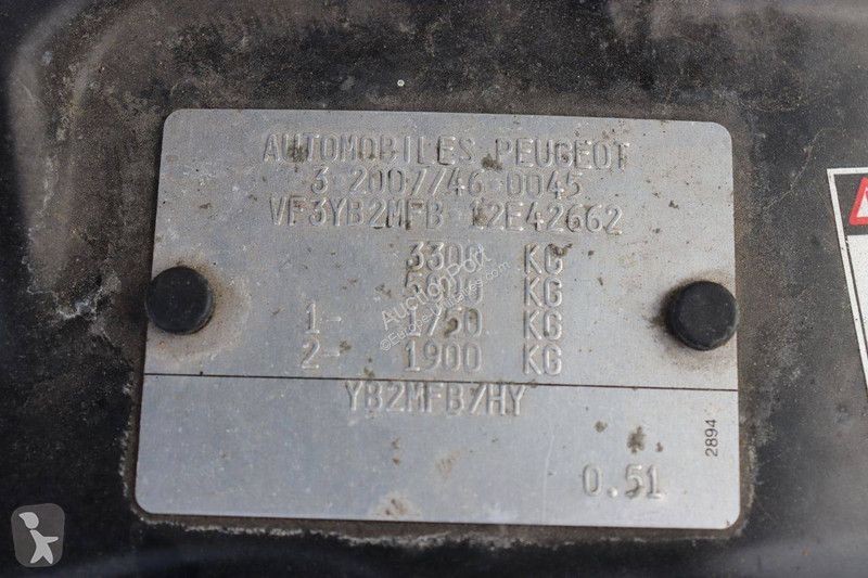 Véhicule utilitaire Peugeot