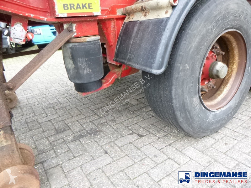 عربة نفعية   Tipper trailer alu 21 m3 + tarpaulin