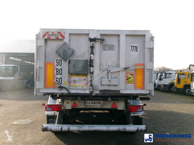 Bedrijfswagen   Tipper trailer alu 22 m3 +...
