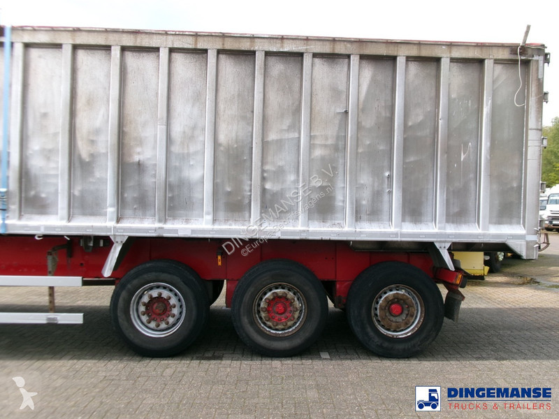 عربة نفعية   Tipper trailer alu 55 m3 + tarpaulin