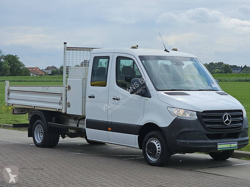 Bedrijfswagen Mercedes 514 DUB.CAB Kipper Mbux!