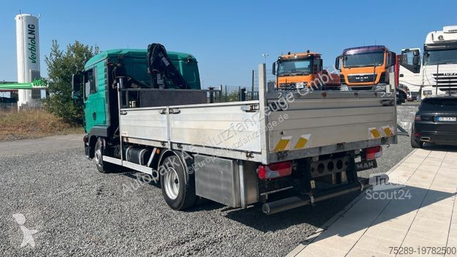 Furgoneta MAN TGL 8.180 4x2 Kran Hiab Tempomat