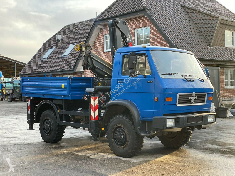 Samochód dostawczy MAN 8.180  BB 4x4 Hiab LK...