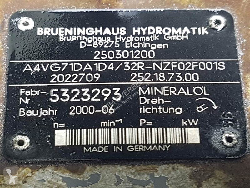 Bedrijfswagen  A4VG71DA1D4/32R-R902022709-Drive...