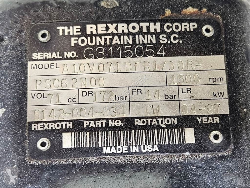 Samochód dostawczy Deutz BF4M1012-Rexroth...