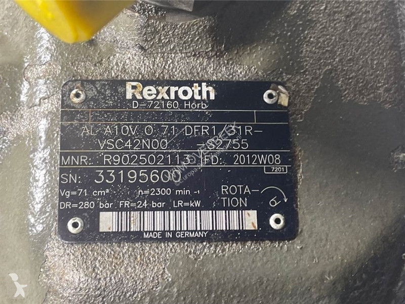 Samochód dostawczy New Holland W110C-Rexroth...