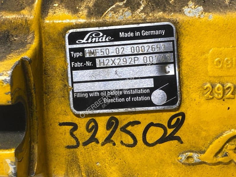 Furgoneta  HMF50-02-Drive motor/Fahrmotor/Rijmotor