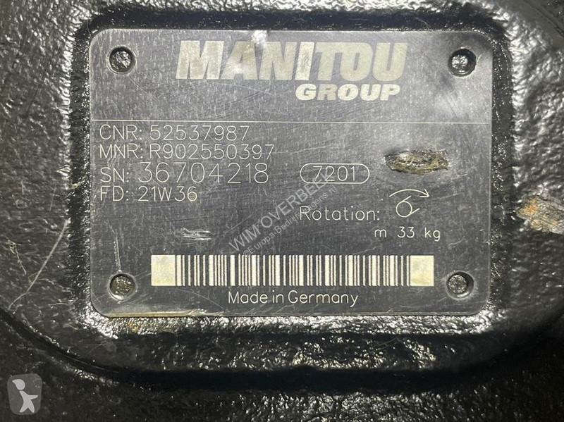 Samochód dostawczy Manitou...