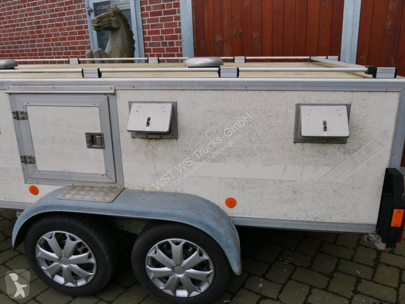 Remorque  Hundeanhänger 6 Hunde WT Metall