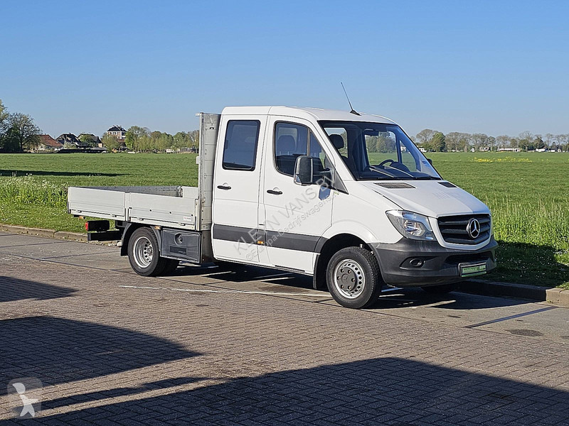 Furgoneta Mercedes 516 Dub.Cab Open-Laadbak