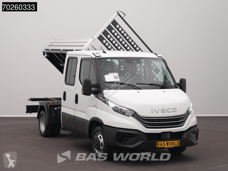 عربة نفعية Iveco 35C21 3-Zijdige Kipper Dubbel...