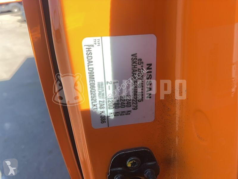 Veículo utilitário Nissan e Electric Tipper