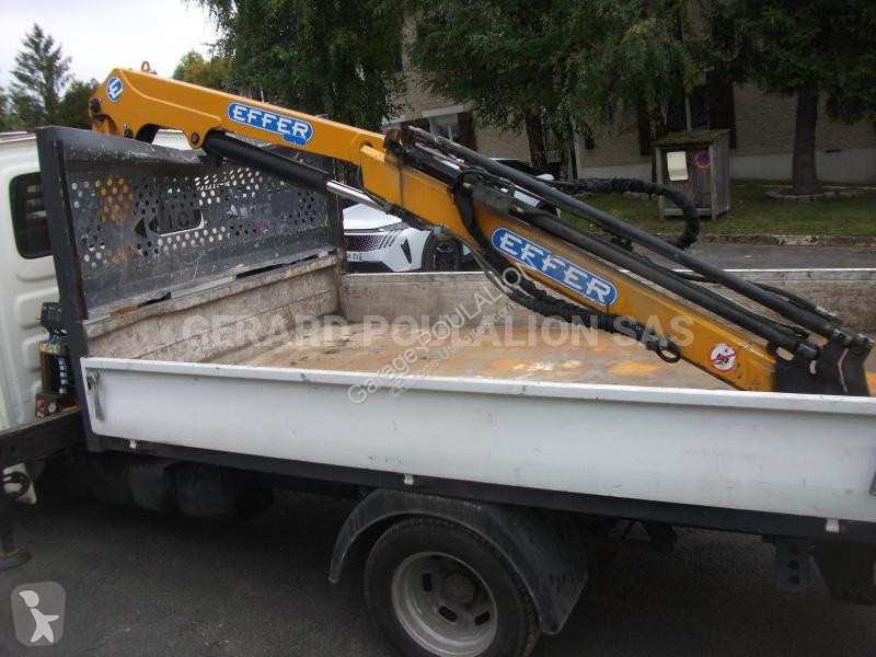 Iveco benne grue EFFER 35C15 Transporter