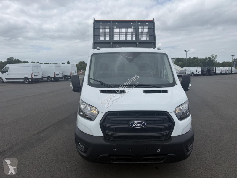 عربة نفعية Ford TRANSIT 165ch benne et coffre +...