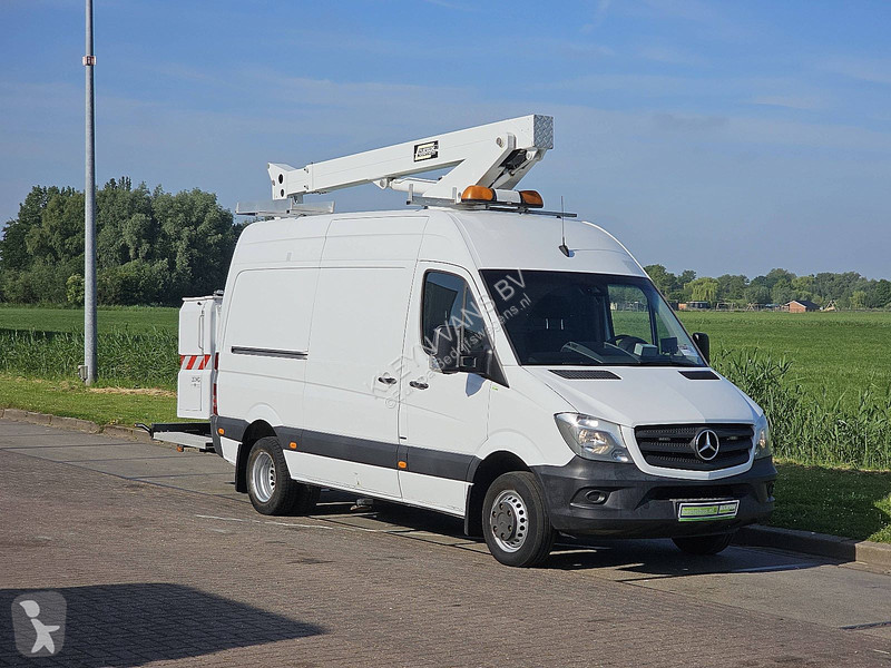Samochód dostawczy Mercedes 516 Hoogwerker EURO6