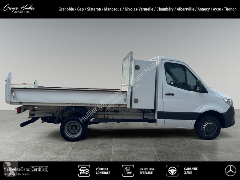 Véhicule utilitaire Mercedes 515 CDI 37 Benne...