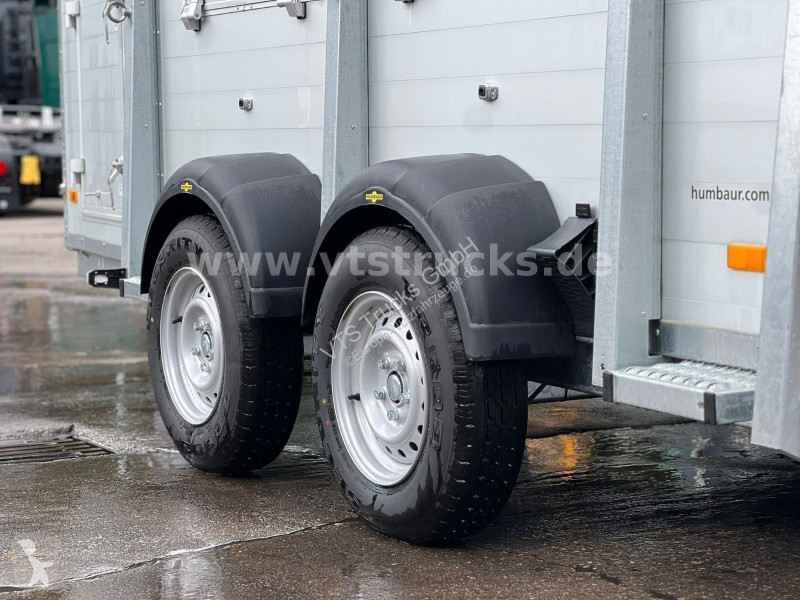 مقطورة Humbaur Viehanhänger HTV 35 ALU, *NEU*