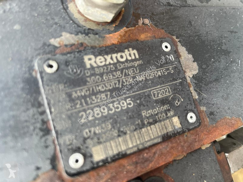 Bedrijfswagen  REXROTH PLUNJERPOMP AL A10V-0.45...