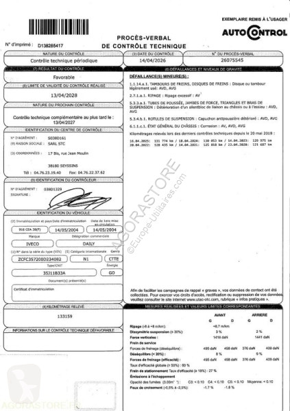 Nyttofordon Iveco IVECO 35C11 benne 35J11B33A