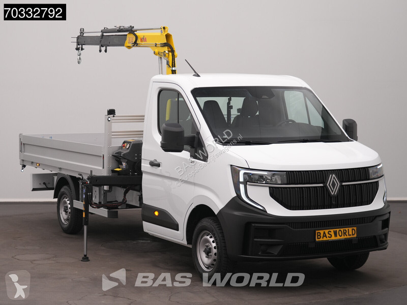 Furgoneta Renault Automaat HYVA HA27 Kraan Open...