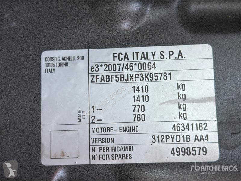 Комерційні автомобілі Fiat 1.0