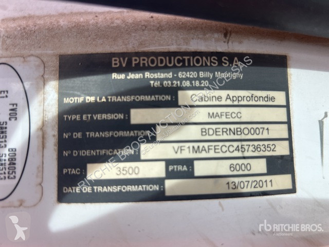 Nyttofordon Renault dCi125 F3500
