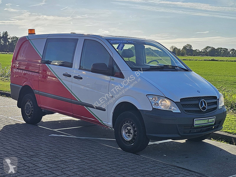 Véhicule utilitaire Mercedes 116 L2 dubbele...
