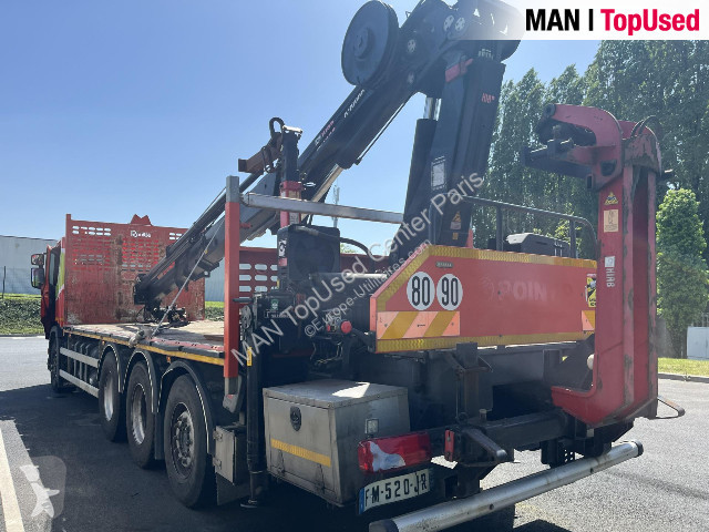 Scania PLATEAU Grue arrière van
