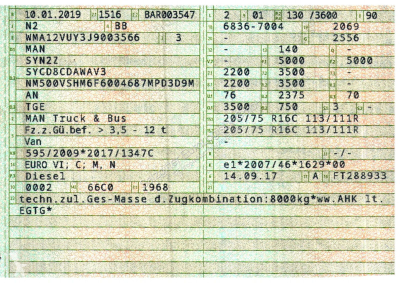 MAN 5.180 Transporter