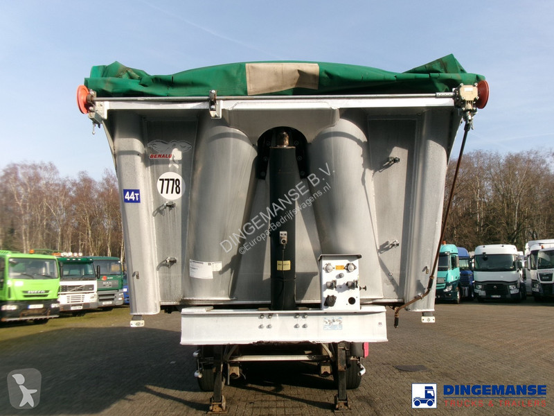 Bedrijfswagen   Tipper trailer alu 22 m3 +...