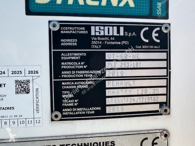 Nyttofordon Renault 130 DTi manuell Isoli 18...