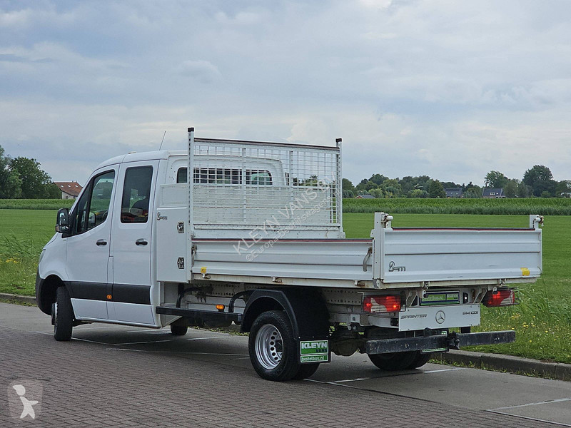 Bedrijfswagen Mercedes 514 DUB.CAB Kipper Mbux!