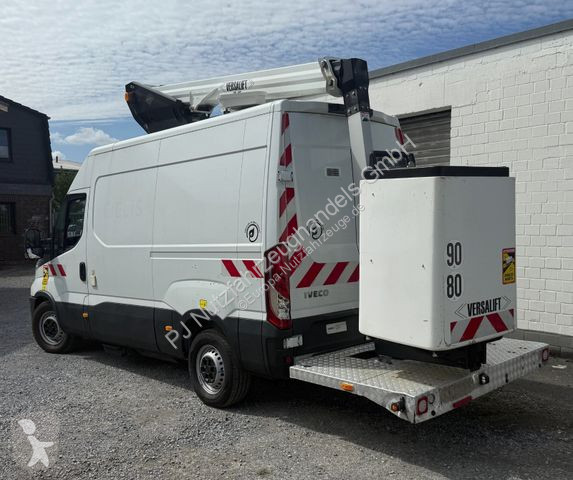 Nyttofordon Iveco 35-140 GNC Versalift VTL 135 Evo