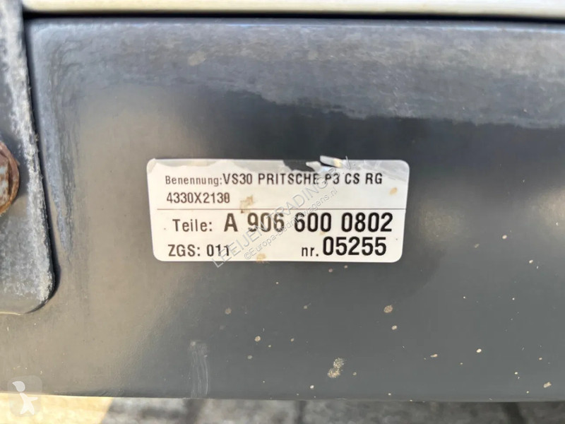 Autoutilitară Mercedes Open laadbak 4.33M...